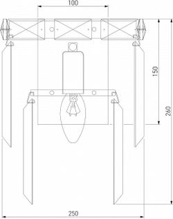 Накладной светильник Eurosvet Elegante 10130/1 хром/прозрачный хрусталь Strotskis