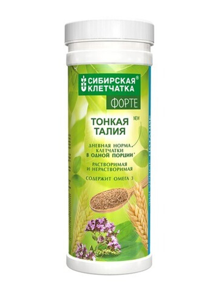 "Тонкая талия" ФОРТЕ, Клетчатка Сибирская, 200 г