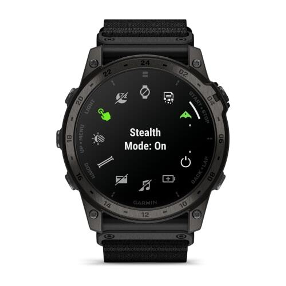 Смарт часы Garmin Tactix 7 Amoled edition, черный нейлоновый ремешок
