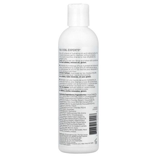 Ouidad, Moisture Lock ™, очищающий масляный шампунь, для всех типов локонов, 250 мл (8,5 жидк. Унции)
