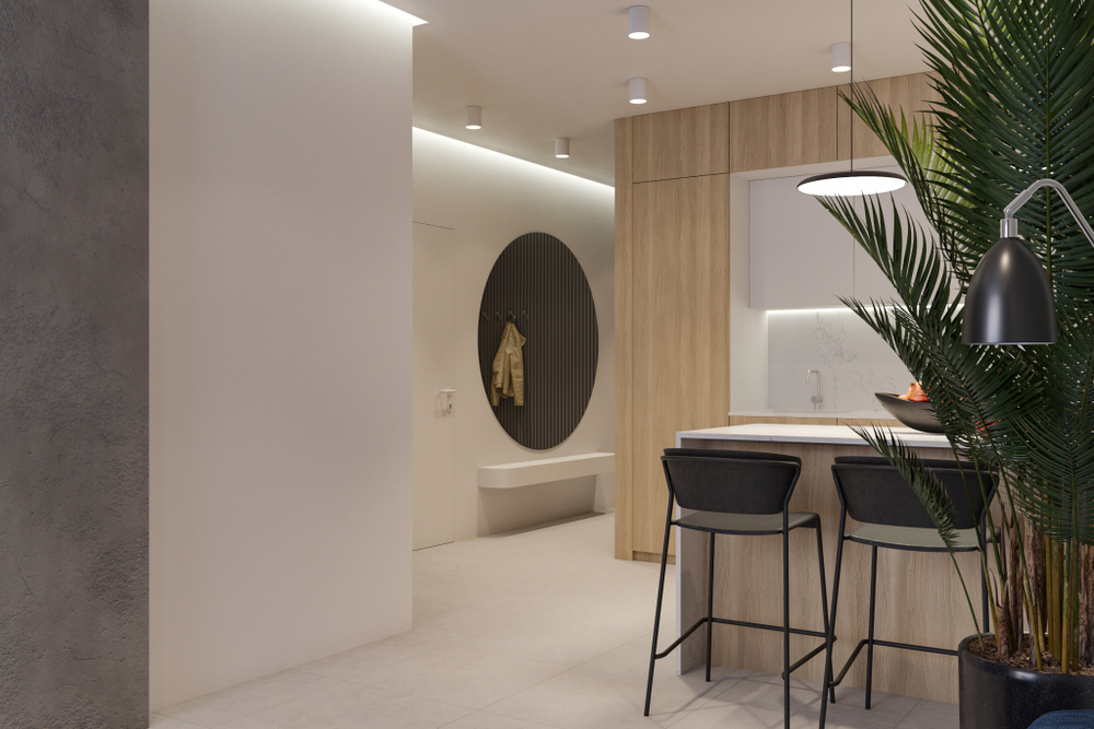 Стул барный пластиковый Scab Design Lisa Technopolymer, черный