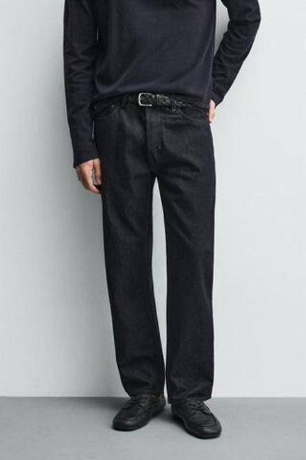 ZARA ДЖИНСЫ STRAIGHT FIT, ИНДИГО