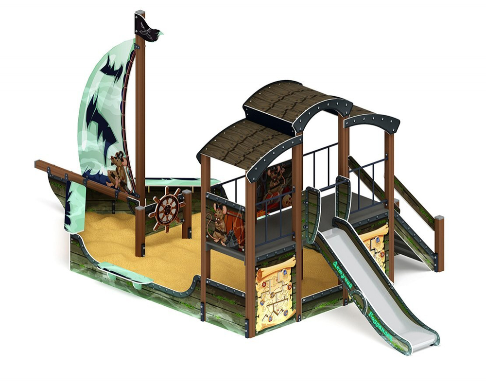 Игровой комплекс Летучий Голландец Парусник