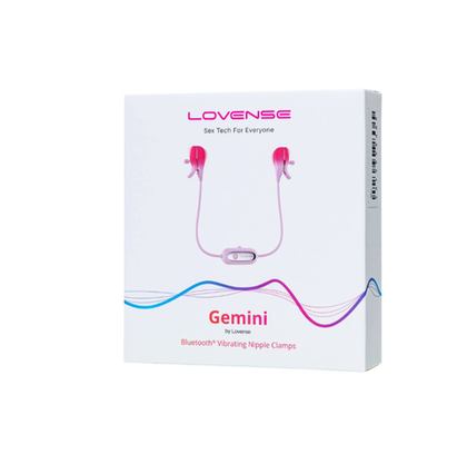 LOVENSE Виброзажимы для сосков Gemini