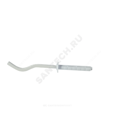 Кронштейн настенный штыревой плоский 7х180мм стальной для алюминиевых и биметаллических радиаторов в/к дюбель (вес 48,6 гр)