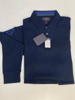 Футболка поло с длинным рукавом