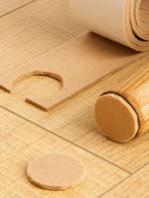 Накладки на ножки стула, войлочные наклейки для мебели, 1 метр aleshin home