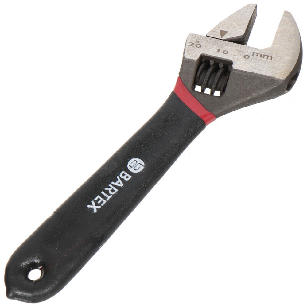 Ключ разводной, Bartex, 150 мм, со шкалой, ручка ПВХ, шт