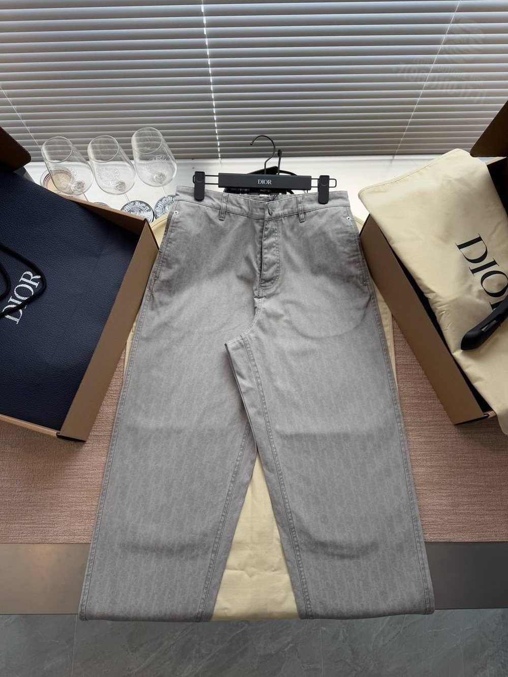 Джинсовый костюм Christian Dior (OverSize)