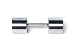 Гантель хромированная, 9 кг