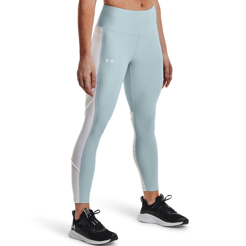 Женские теннисные брюки Under Armour Heatgear Ankle Tight Women - Light Blue