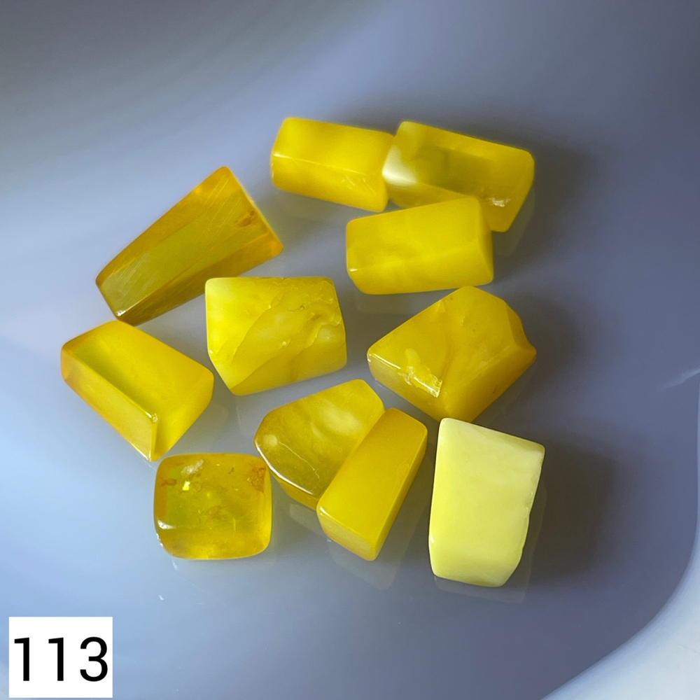 62895 Янтарь галтовка набор 5-12мм №113--25