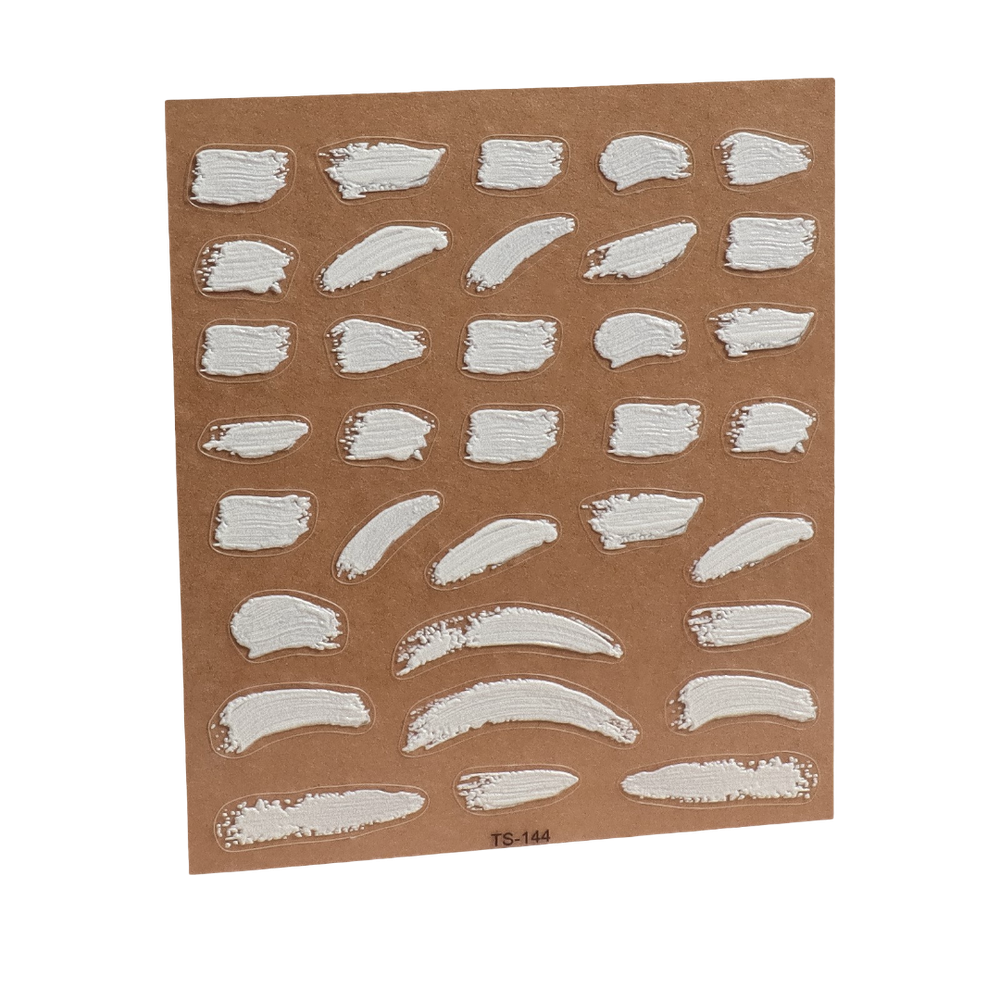 Наклейки для ногтей «Мазки» SL