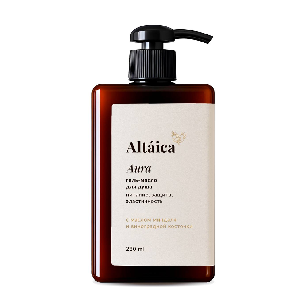 Altaica Гель-масло для душа Aura, 280мл.