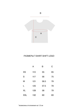 Футболка ZRD Shift Logo Белый