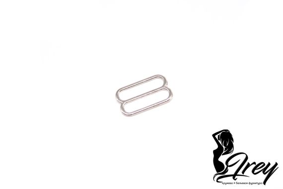 Рамка-регулятор Италия, 15 мм, металл, серебро