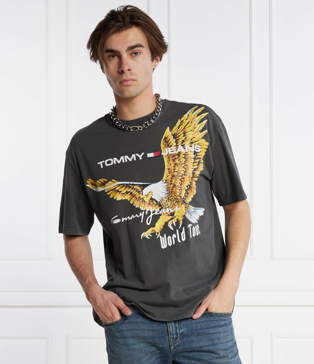 Футболка Tommy Jeans - графитовый(DM0DM17737)