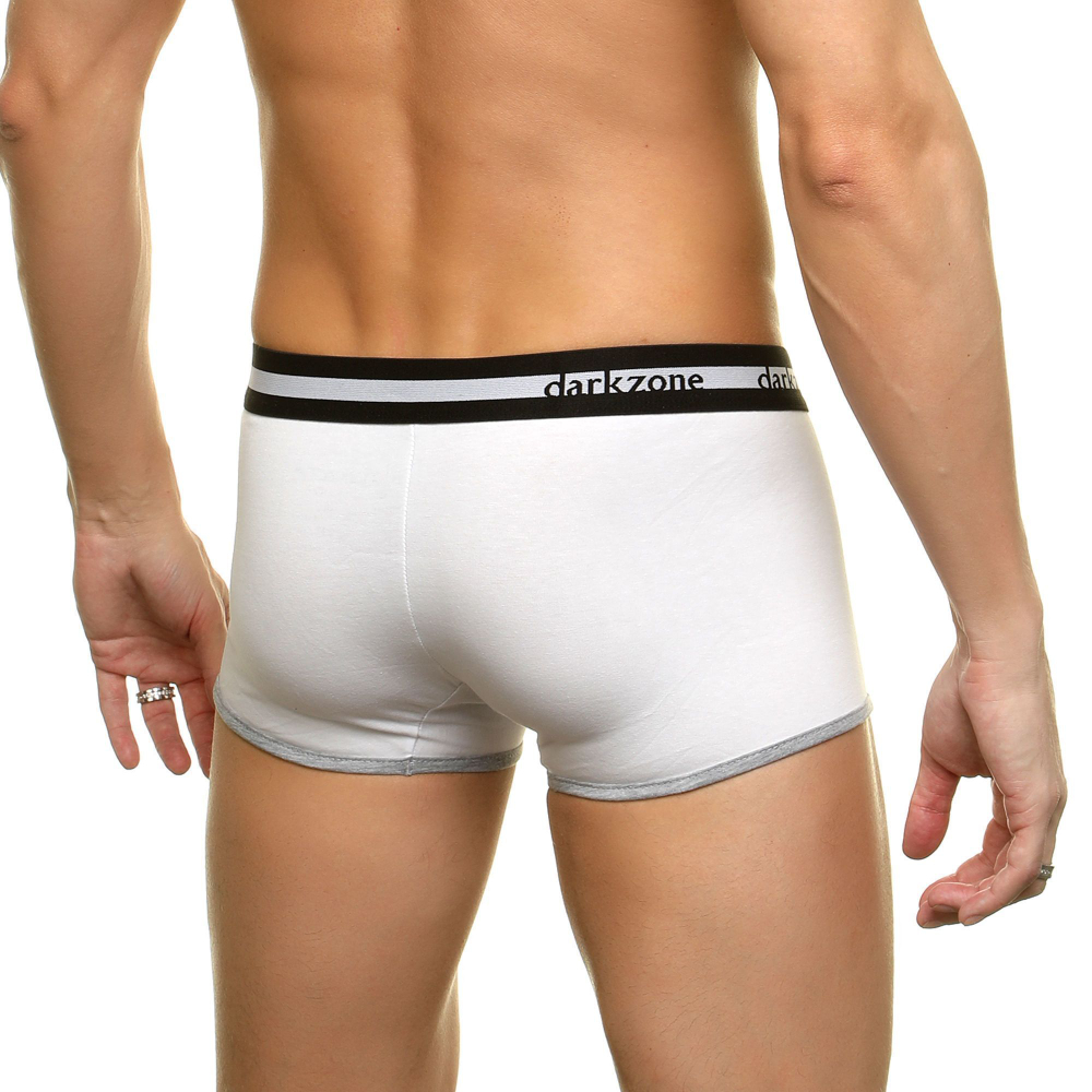 Белые мужские трусы-боксеры (Размер: M) (Цвет: белый)