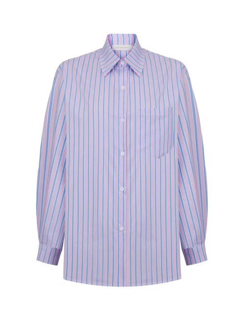 Рубашка пижамная, розовый One Size