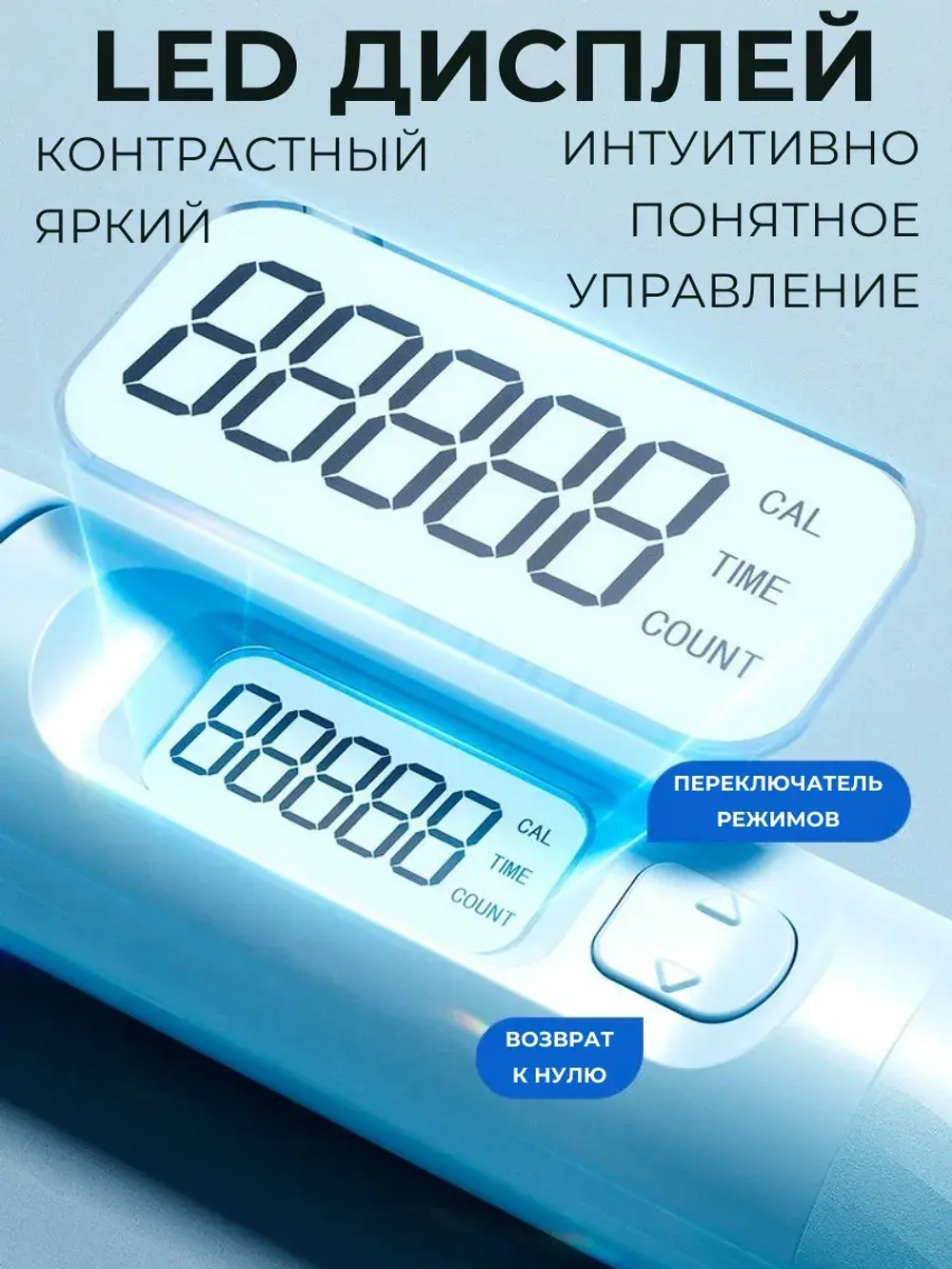 Скакалка спортивная со счетчиком
