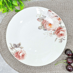 Тарелка мелкая 23см Чайные розы гладкий край (00103830)