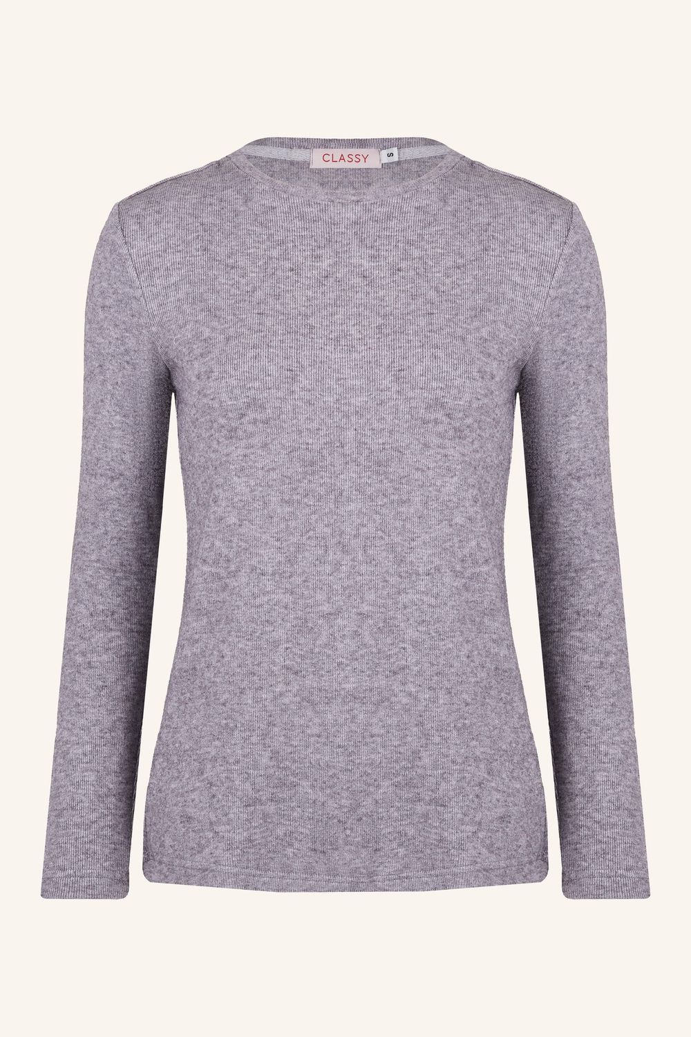 Лонгслив серая вискоза