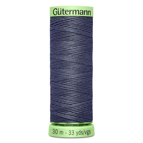 Нитки отделочные Gutermann Top Stitch 30 (30 метров), 5 кат. | 093 аспидно-серый