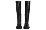 Bottega Veneta Bottega Venetta Knee High Lug Boot Black