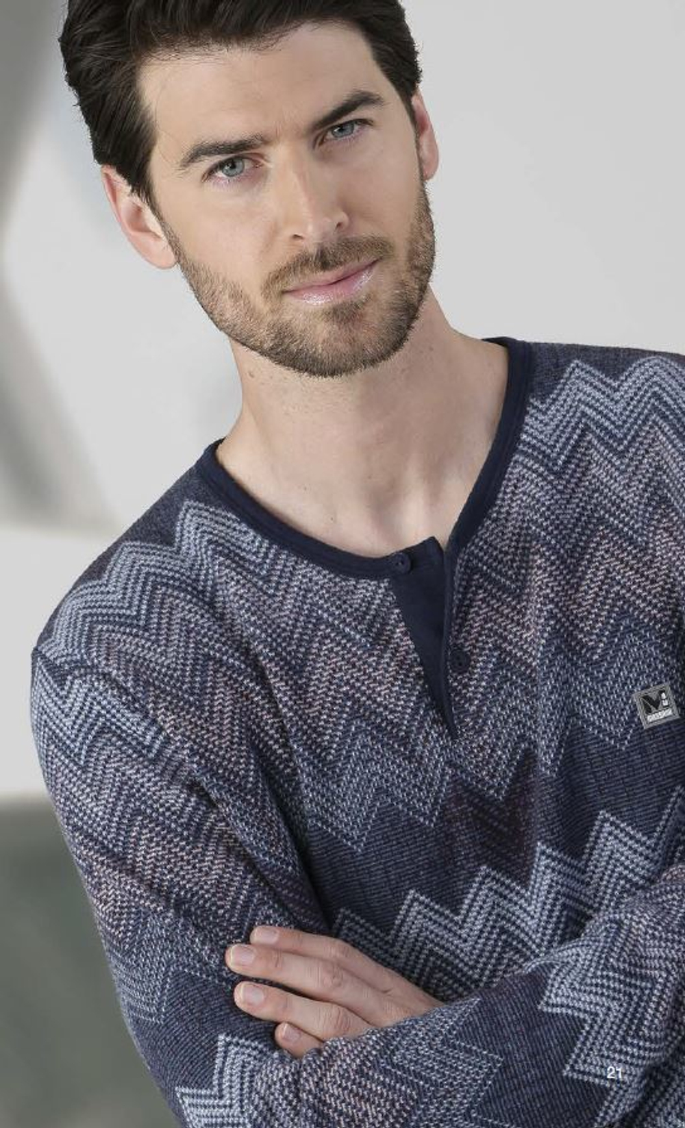 Пижама мужская Massana 158 Blue P711328