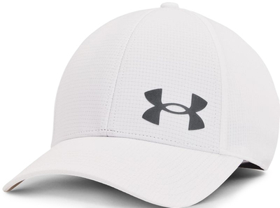 Теннисная кепка Under Armour Isochill Armourvent STR - white