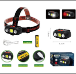 Фонарь налобный яркий Огонь YT-2105