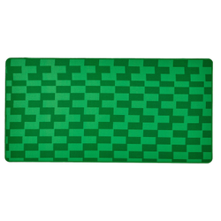 BLÅSKATA Игровой коврик для мыши, зеленый/узор, 40x80 см