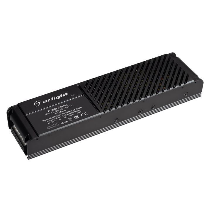 Блок питания Arlight ATS-LG-24-280-PFC-L (24V, 11.6A, 280W) 050474