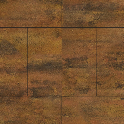 Тротуарная плитка КВАДРАТ 500х500 мм - Листопад гладкий Саванна