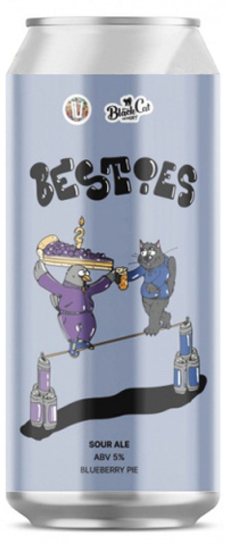 Пиво Блэк Кэт Бестис / Black Cat Besties 0.45 - банка