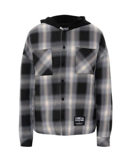 COMME DES FUCKDOWN РУБАШКА ЧЕРНАЯ