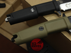 Нож Extrema Ratio Col Moschin - пустынная рукоять, клинок камо черный