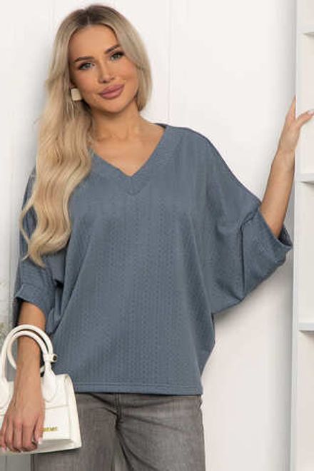 Джемпер трикотажный Джорджина (джинс) Б14247-12М LT Collection