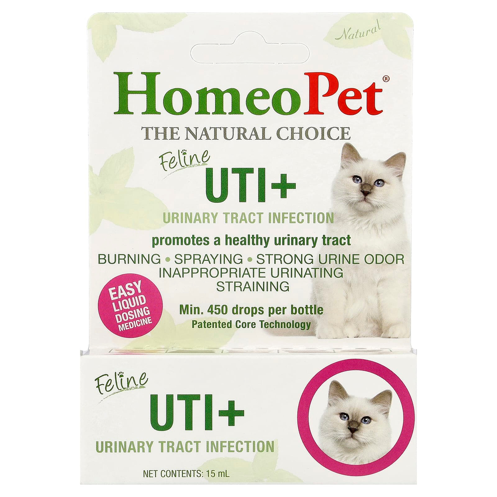 HomeoPet, Feline UTI+, 15 мл
