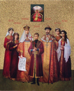 Икона на дереве ультрафиолетовая печать, золочение, поталь. Размер 13х16 см в ассортименте