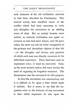The Early Renaissance In England | Mandell Creighton
