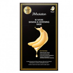 Маска тканевая осветляющая с бананом JMsolution Be Nature Banana & Whitening Mask, 24мл