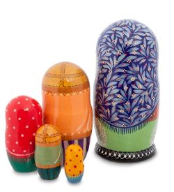 Народные промыслы МР-15/ 4-D Матрешка 5м «Семейка»