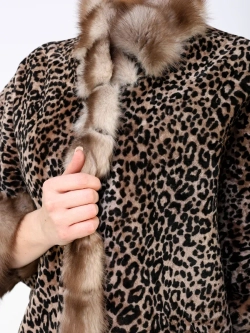 Шуба зимняя дубленка натуральная