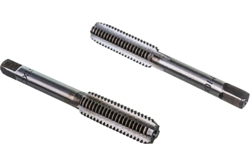 Метчики метрические, легированная сталь набор 2 шт М10х1,5 мм