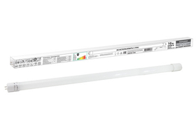 Лампа светодиодная НЛ-Т8-10 Вт-230 В-6500 К–G13, 600 мм, матовая,стекло, непов. Народная TDM SQ0340-1502