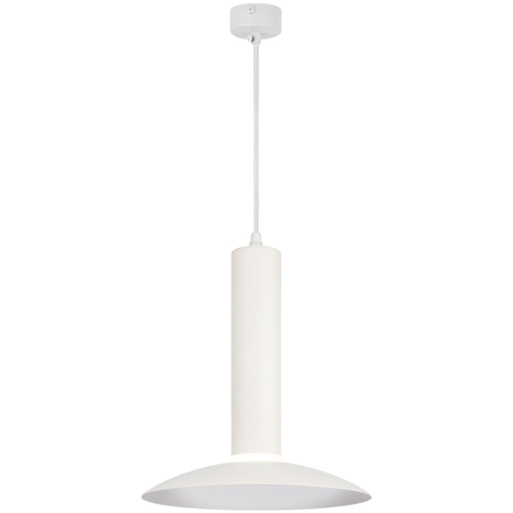 Светильник подвесной (подвес) ЭРА PL14 WH MR16 GU10 потолочный цилиндр белый