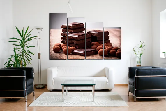 Модульная картина "Настоящий шоколад "