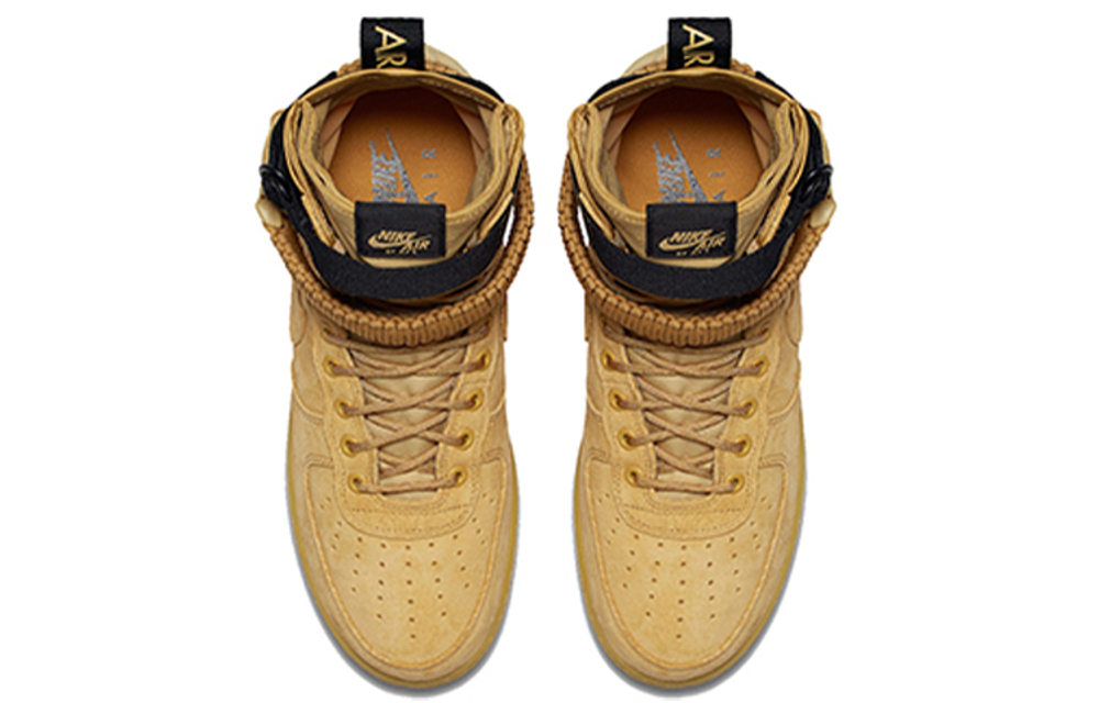 Nike Air Force 1 Wheat Hyper Sneakers