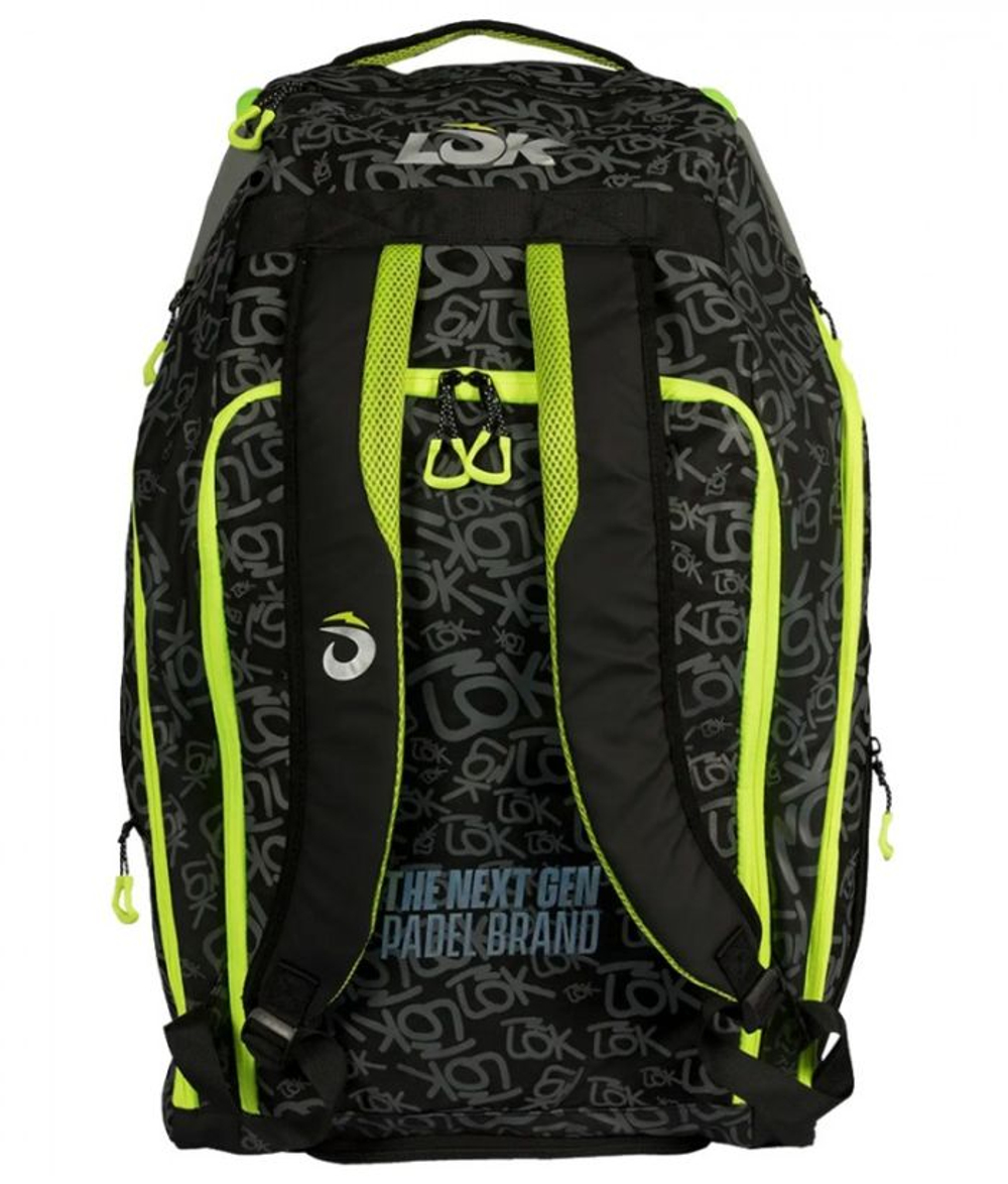 Сумка для Padel LOK Maxx Gen 2 - black/lime